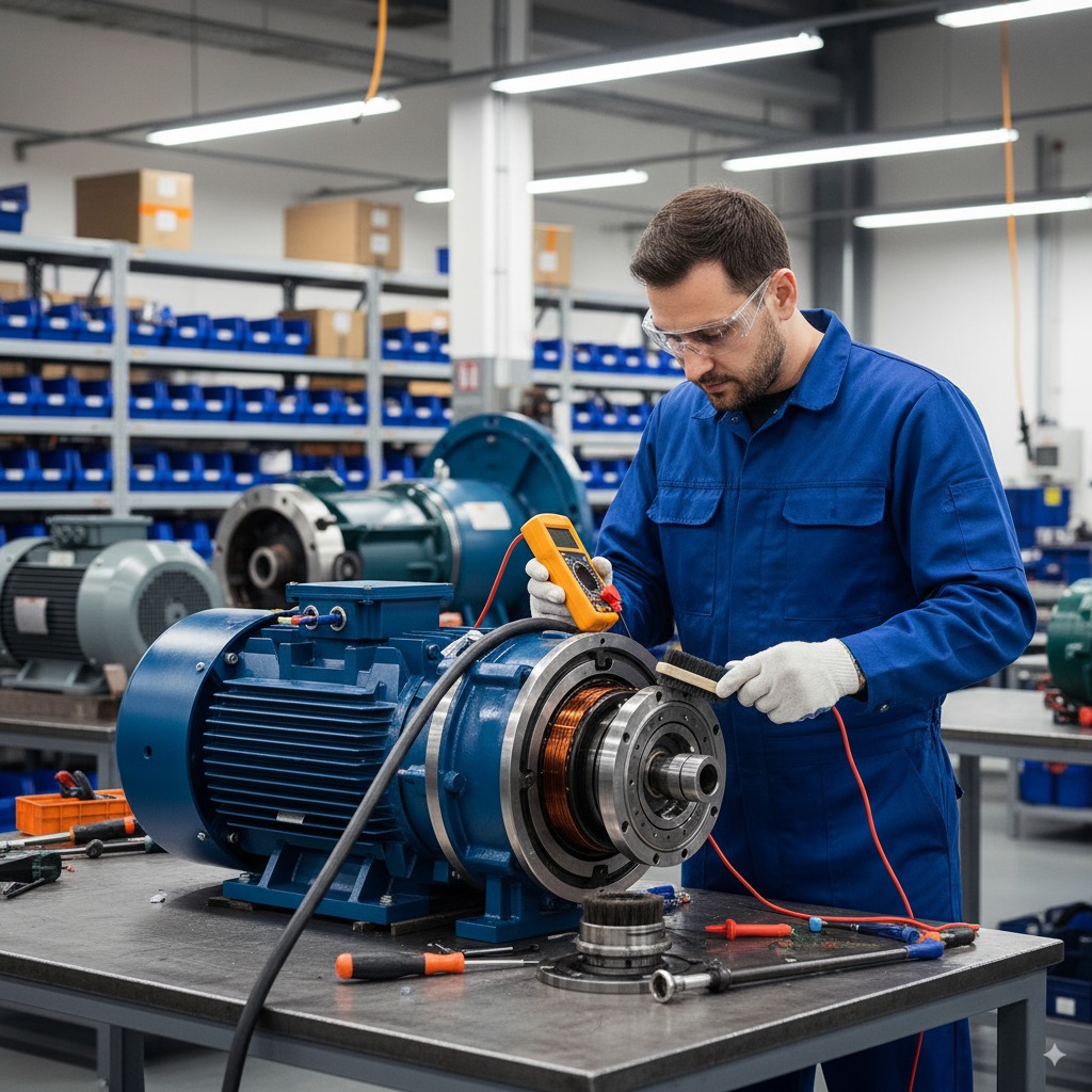 Mantenimiento de bomba sumergible en sistema cloacal